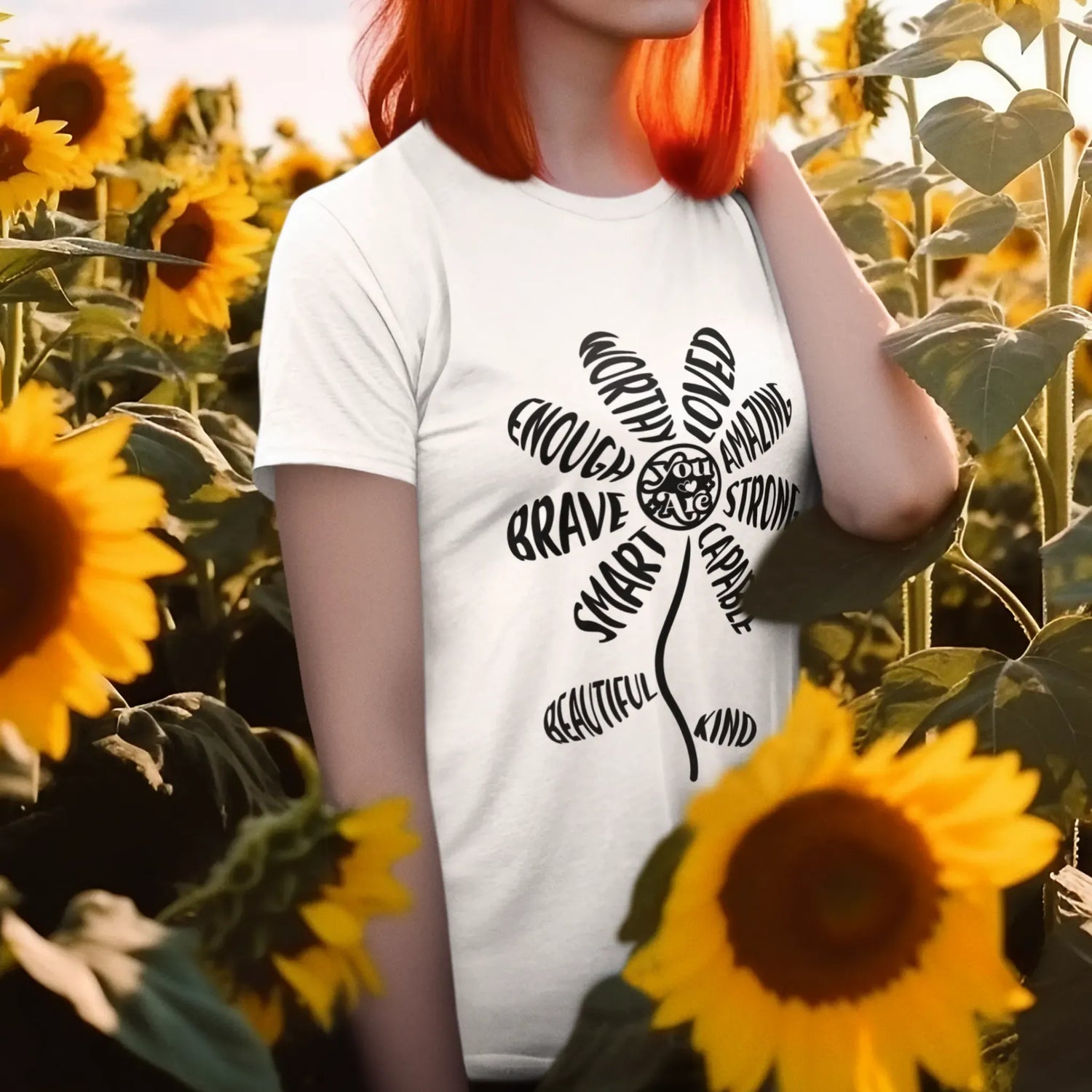 You Are Bloom T-shirt White / S T-Shirt