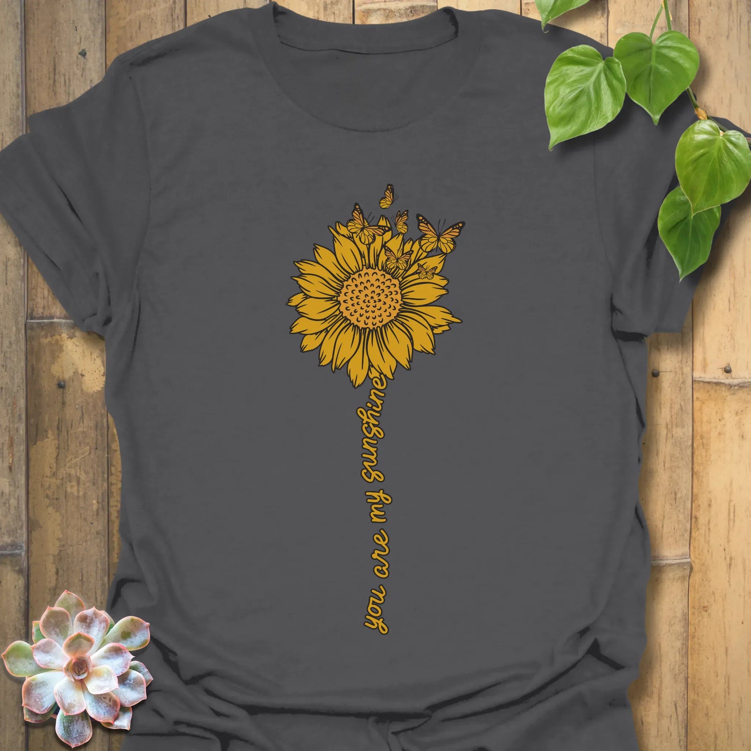 You Are My Sunshine T-Shirt Charcoal / S T-Shirt