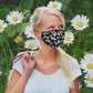 Premium Face Mask Set - 3 Layer 100% Cotton Reusable Face Mask  - Little Daisy