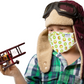 Premium  Child Face Mask Set - 3 Layer 100% Cotton Reusable Face Mask  - Kiwifruit Child - TWO PACKS