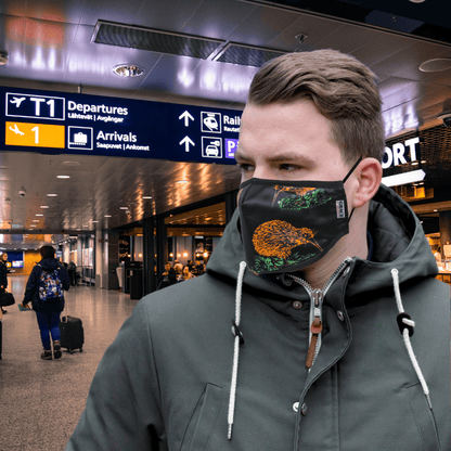 Cloth Face Mask Reusable Set | NZ Edition 3 Layer Breathable Face Mask - NZ Kiwi Face masks