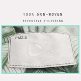 Face Mask Pm 2.5 Activated Carbon Face Mask Filters  | Child Size 30Pk Filters