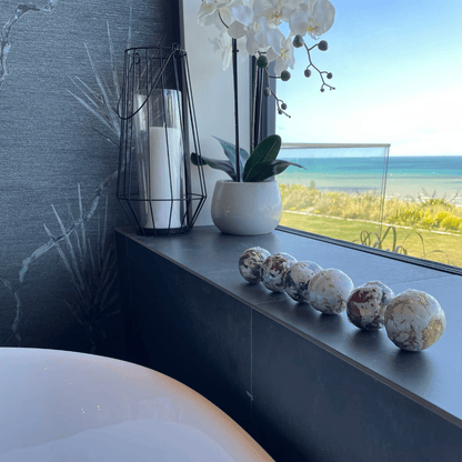 Flower Bath Bomb Gift Set – 6 Natural Scents with Dried Flowers Bath bombs