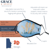 NZ Edition -Original Patterns -  Premium Face Mask Set - 3 Layer Reusable Face Mask - NZ Toi Toi Face masks