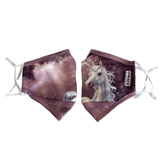 Premium Child Face Mask Set - 3 Layer 100% Cotton Reusable Face Mask  - Unicorn Child Face masks