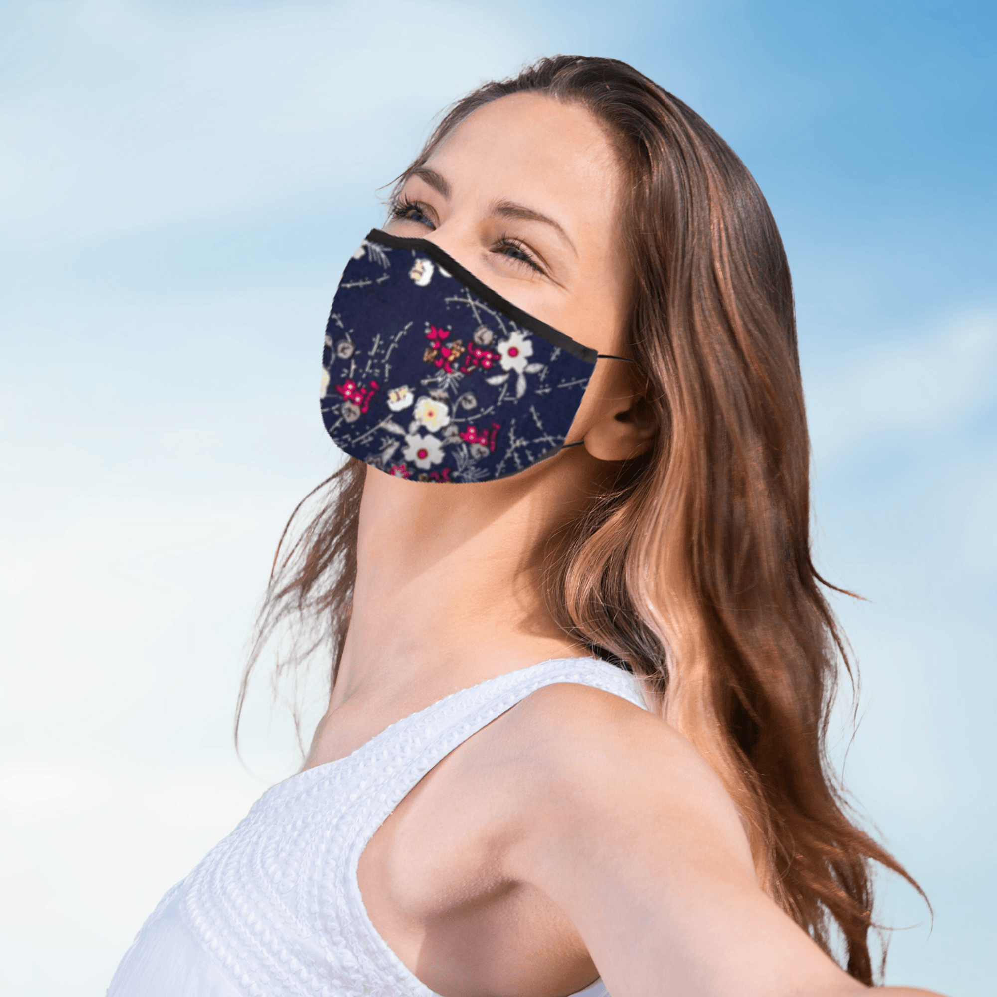 Premium Face Mask Set - 3 Layer 100% Cotton Reusable Face Mask  - Blue Dream Face masks