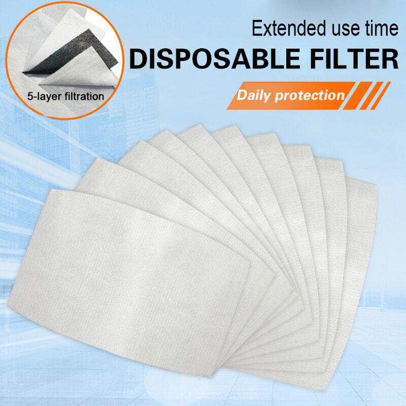 Face Mask Filters | Child Size Pm 2.5 Activated Carbon Face Mask Filters | 10 Pack